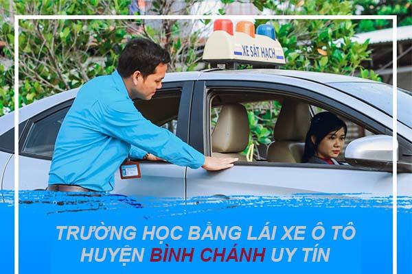 Địa chỉ học bằng lái xe ô tô ở huyện Bình Chánh uy tín