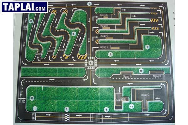 Hướng dẫn 11 Bài thi thực hành sa hình học lái xe Ô tô B2