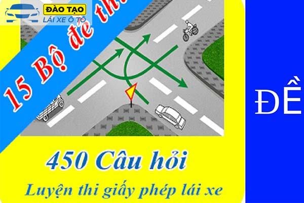 Cách tải 450 câu hỏi thi lý thuyết lái xe ô tô