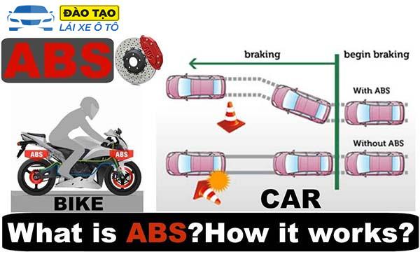 Lợi ích của hệ thống phanh ABS đối với xe mô tô, ô tô