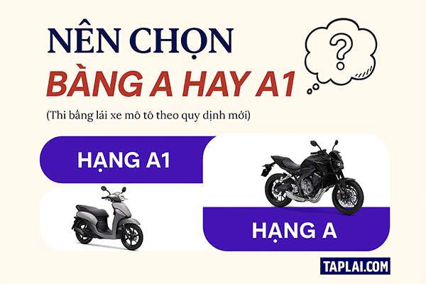 Nên chọn A1 hay A