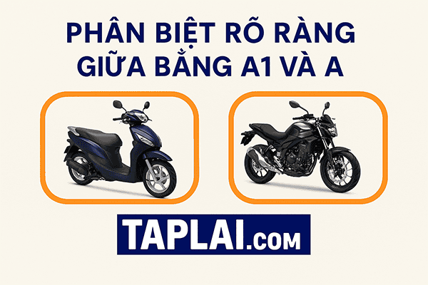 Phân biệt rõ ràng giữa bằng A1 và A
