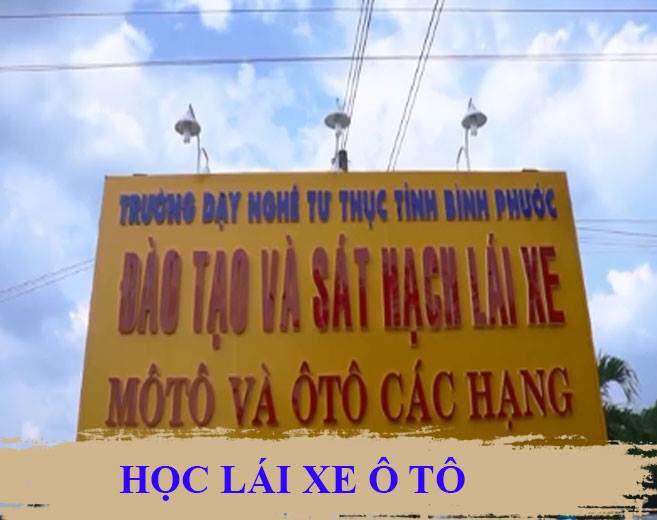 Trường đào tạo và sát hạch lái xe tư thục ở Bình Phước 