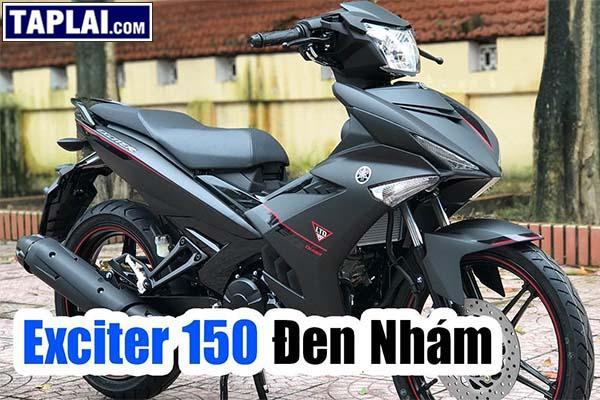 Exciter 150 Matte Black độ kiểng đẹp đầy cuốn hút của biker Việt
